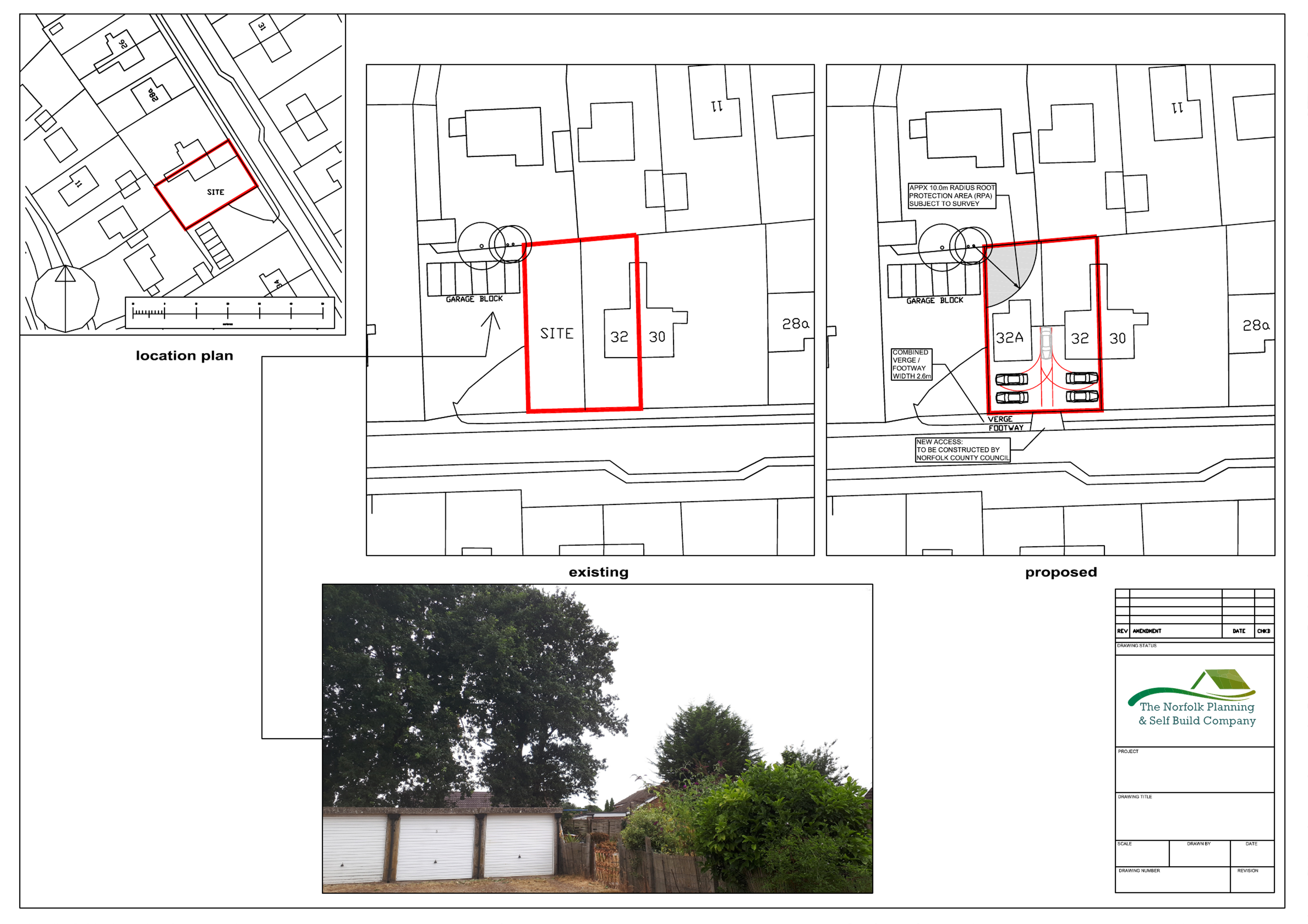 Location plan example cad drawing