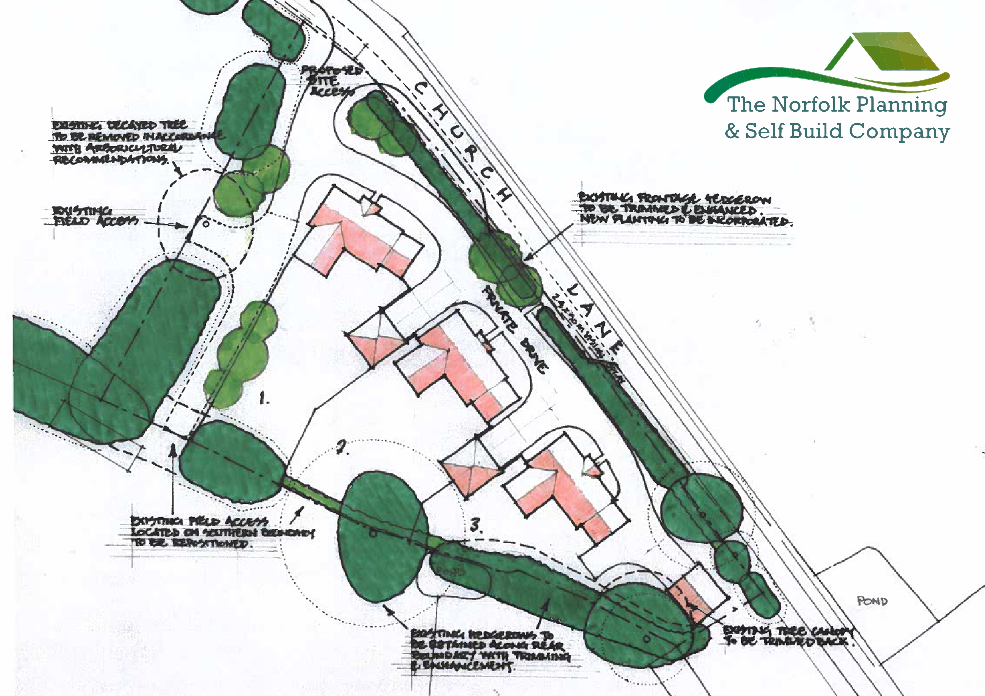 Cad drawing of a map of multiple units